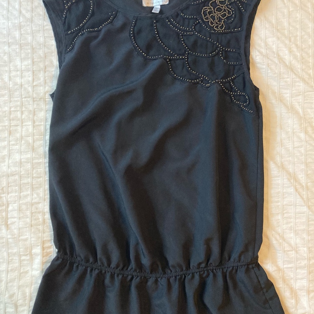 The Limited Black Jodi Arnold Top